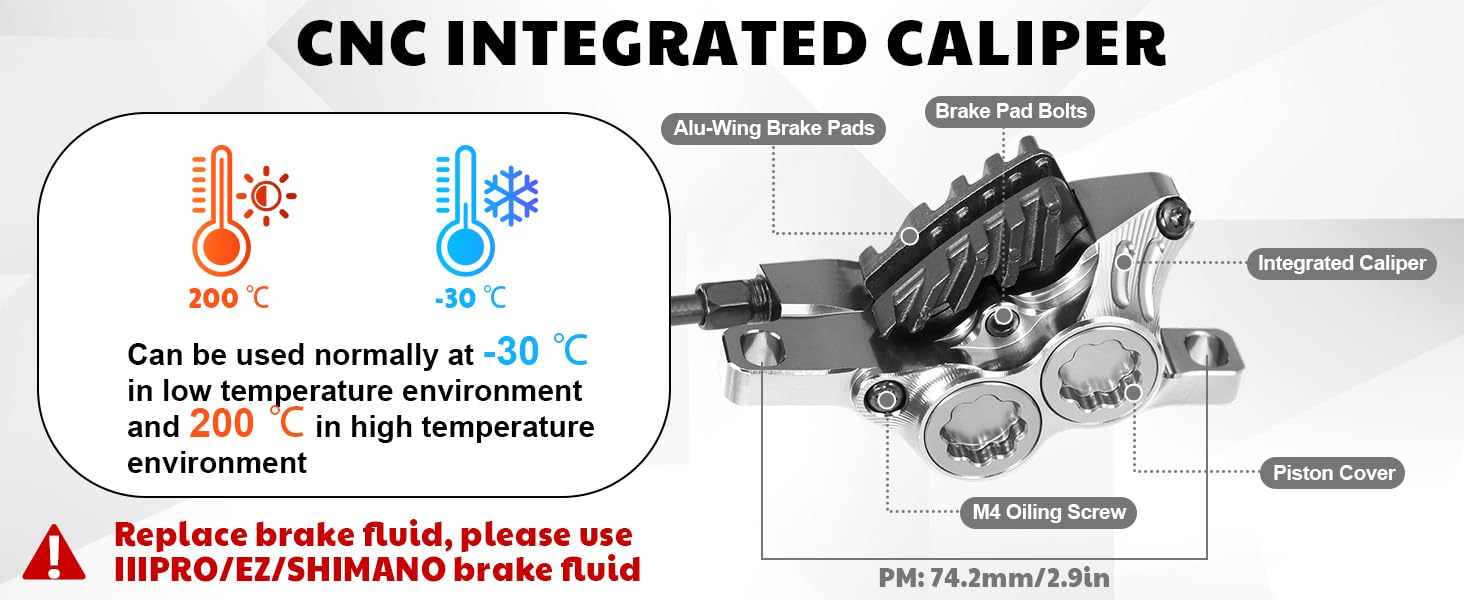 CNC INTEGRATED CALIPER