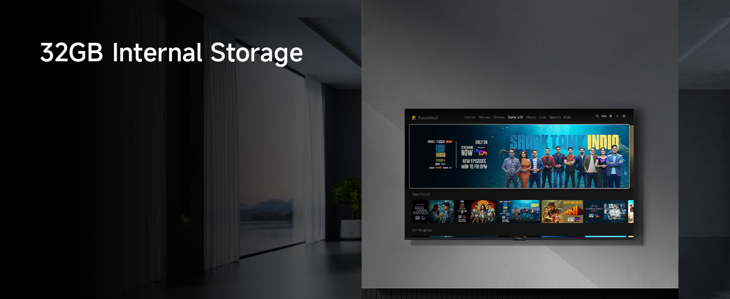 32GB Internal Storage