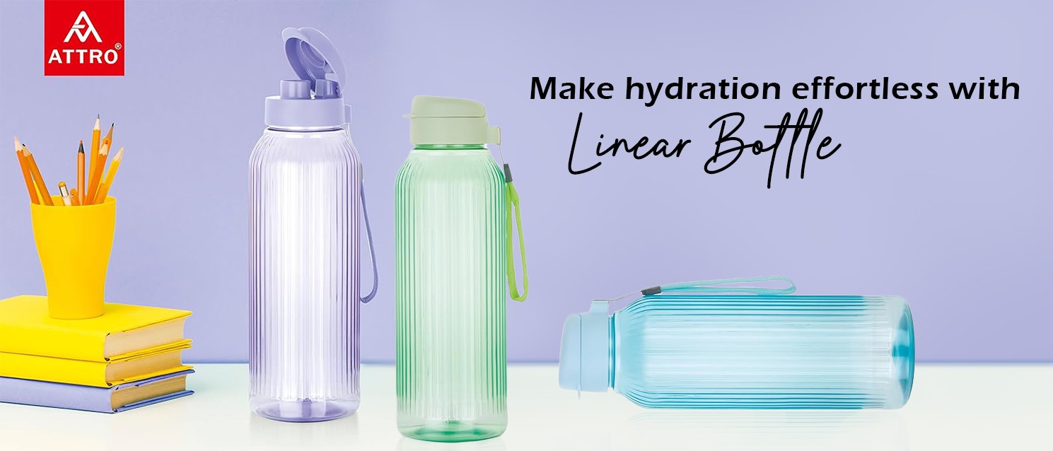 ATTRO 1.5L BPA-Free Water Bottle - Leak-Proof & Stylish -11