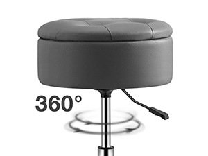 Vanity Stool with Storage