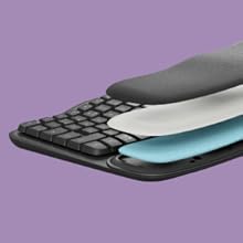 con cable compacto touchpad programable confortable Bluetooth curvado ergo almohadilla numérico