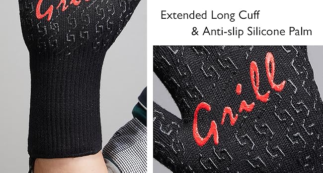 Long Cuff & Non-slip Palm