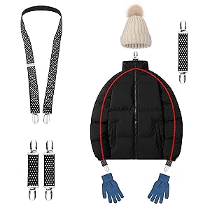 black beanie strap bulk boy coat set suspenders