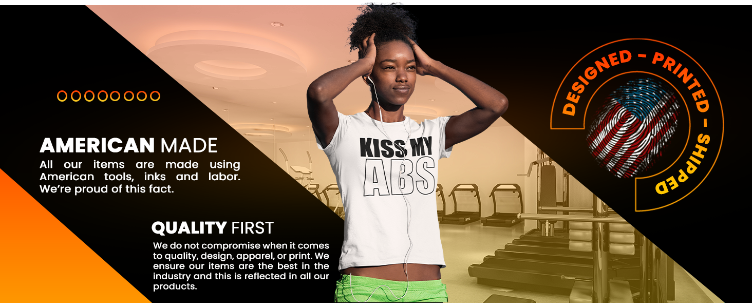 Printed Apparel Gym Fitness Wear Yoga Workout Exercise Tank Top Tee Shorts Walking Lifting Weights