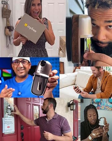 Hello Doorbell Camera Wireless with Solar and Battery