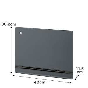 Amazon | スリーアップ 超薄型 パネルセラミックヒーター 節電