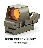Feyachi RS-30 Reflexvisier, Mehrfachabsehensystem, Rotpunktvisier mit Picatinny-Schienenmontage, ...