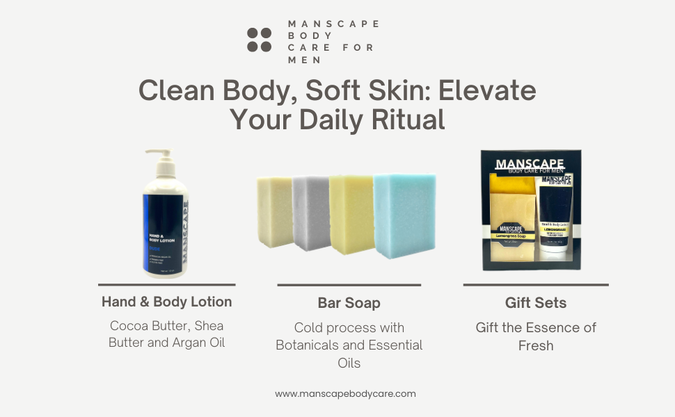 mens lotion, soap, gift sets