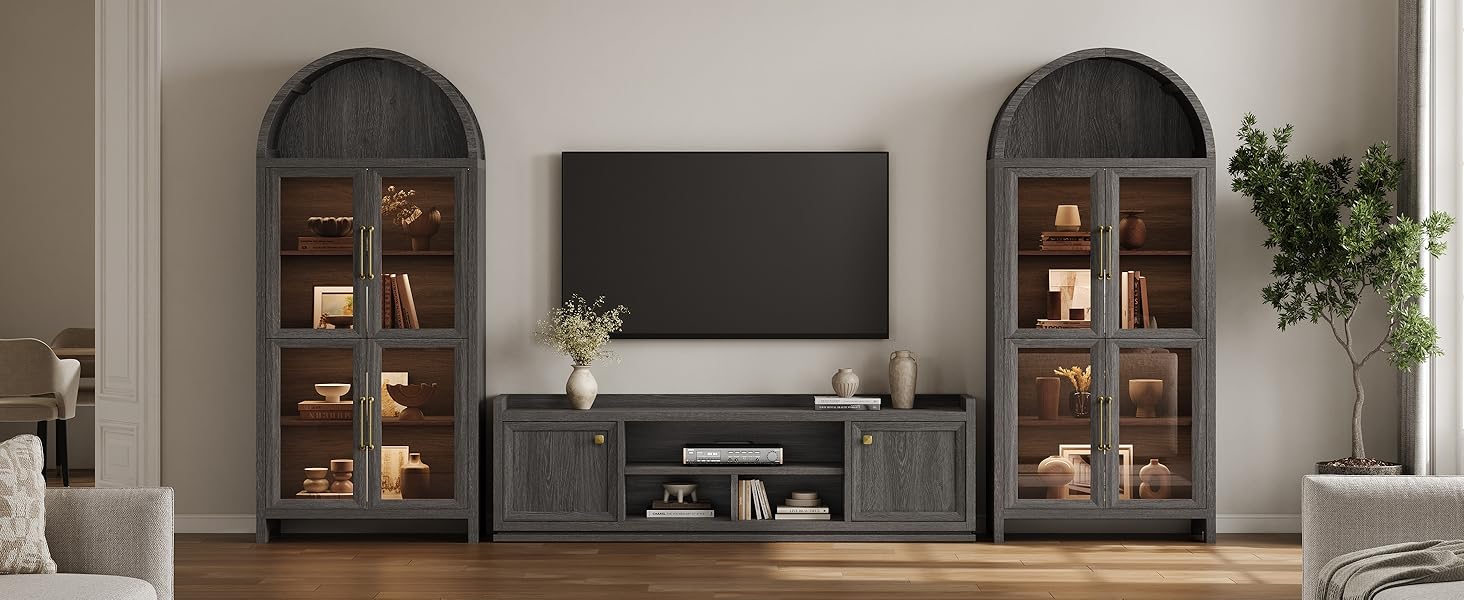 Modern 65 TV Stand for 75 inches TV for Living Room