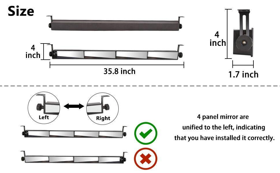 4 Panel Mirror A2