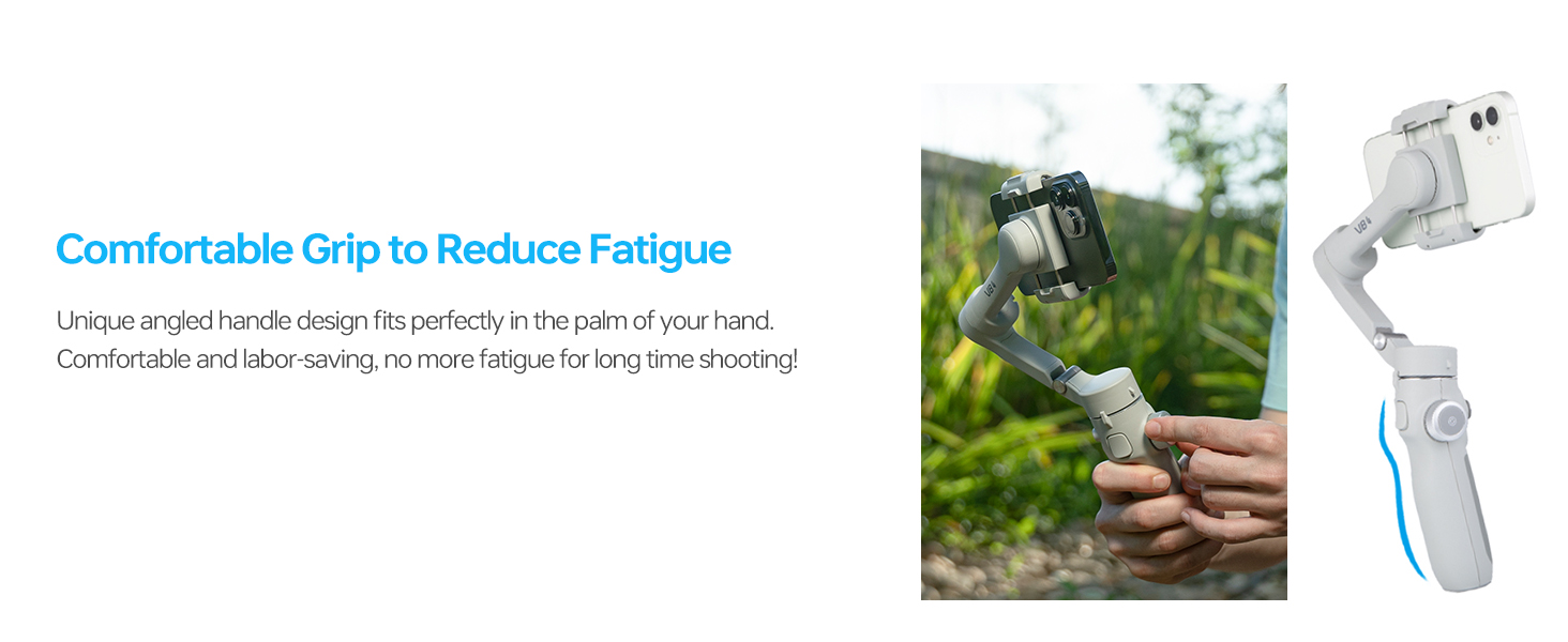 Comfortable Grip to Reduce Fatigue