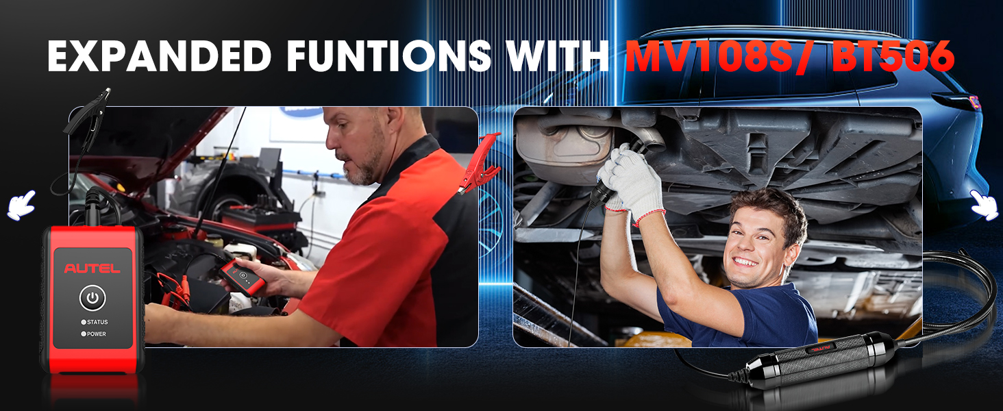 battery test bt506 digital endoscope inspection mv108s mv105s