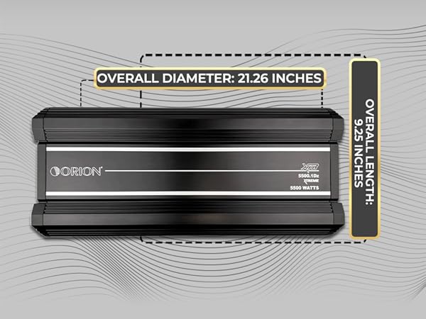 Amazon.com: Orion XTR Series XTR5500.1DZ High Power