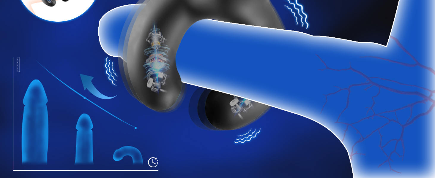 Penis Trainer mit 10 Beißmodi & 10 kraftvolle