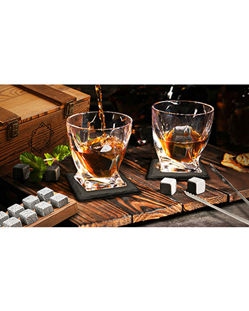 Set de regalo de whisky para hombre