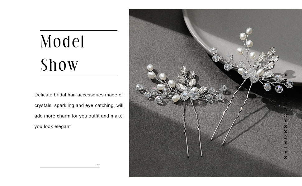 Wedding hair pieces