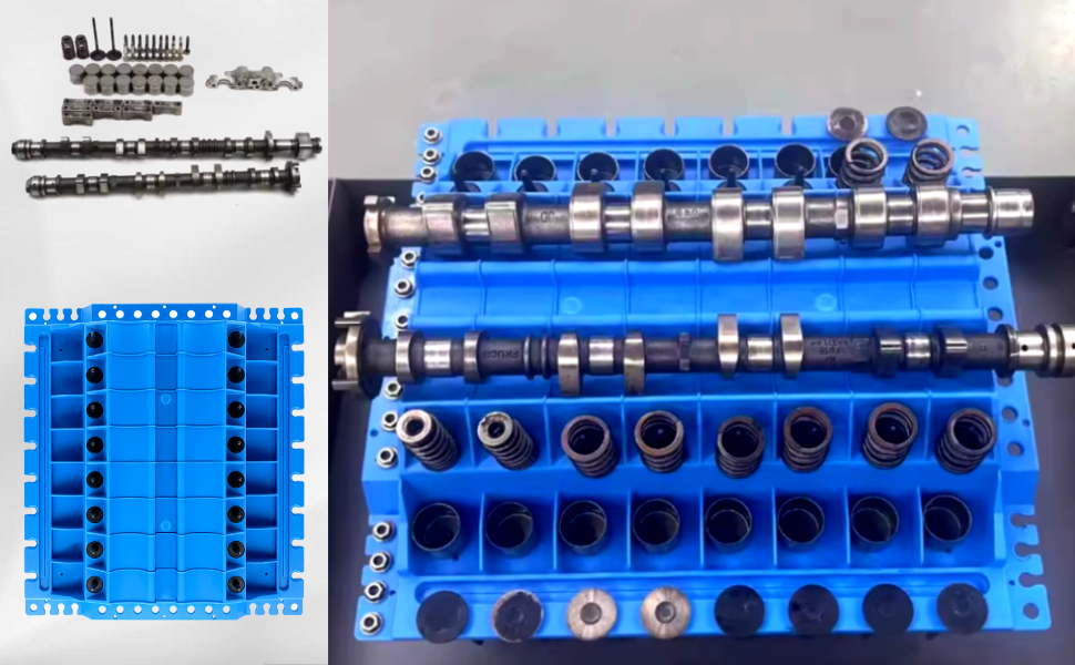 Engine Cylinder Head Organizer Valves Tool