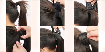 ponytail extension human hair