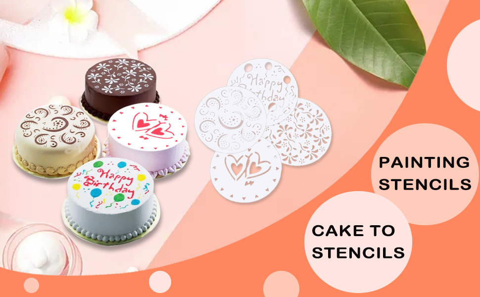 cake top stencils