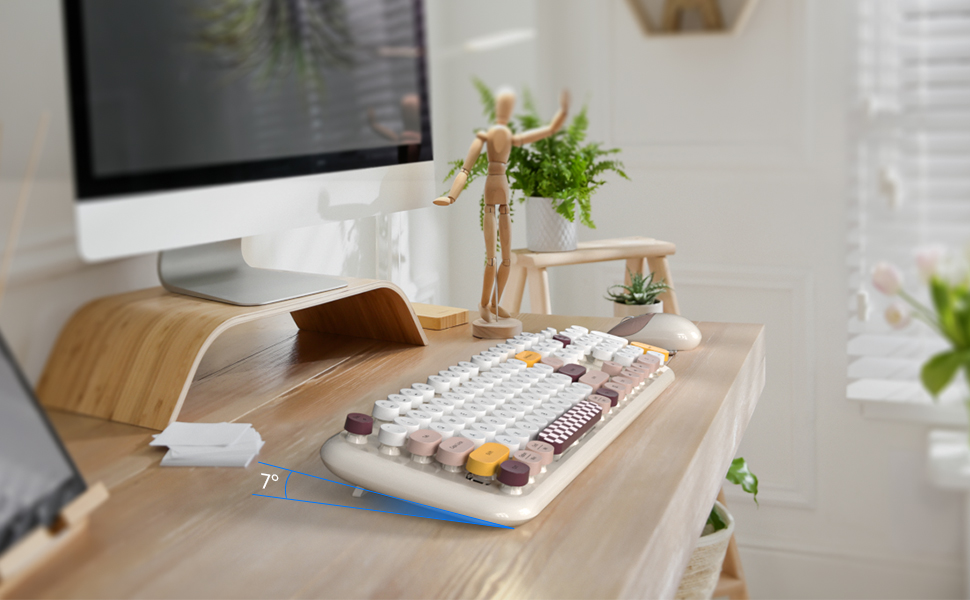 Wireless Keyboard and Mouse Combo