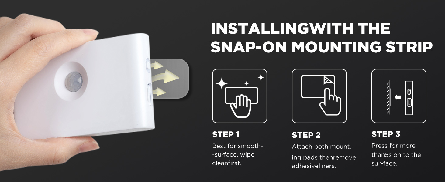 motion sensing night light