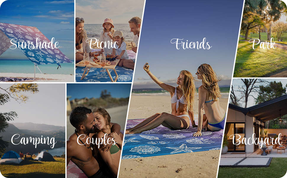 large beach blanket sandproof waterproof