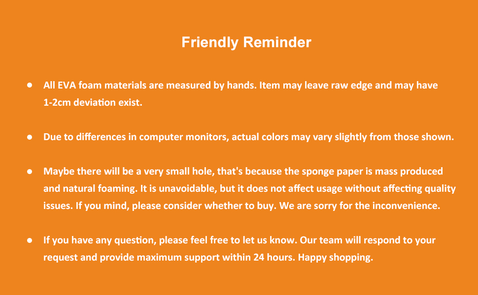 48PCS EVA Foam Sheets 1mm Thick 11.8 x 7.8 Inches Craft Foam Paper 12