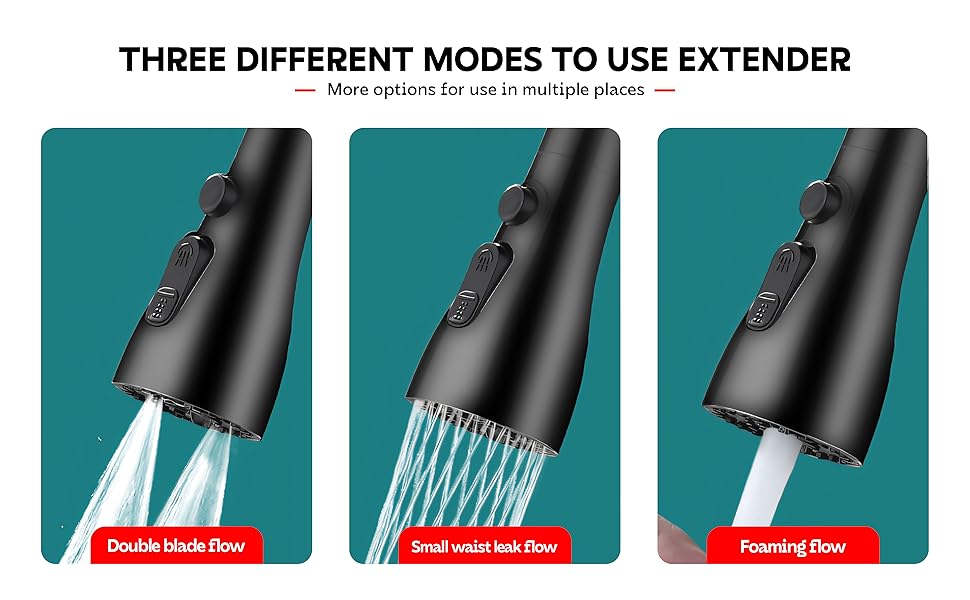 movable tap for kitchen sink