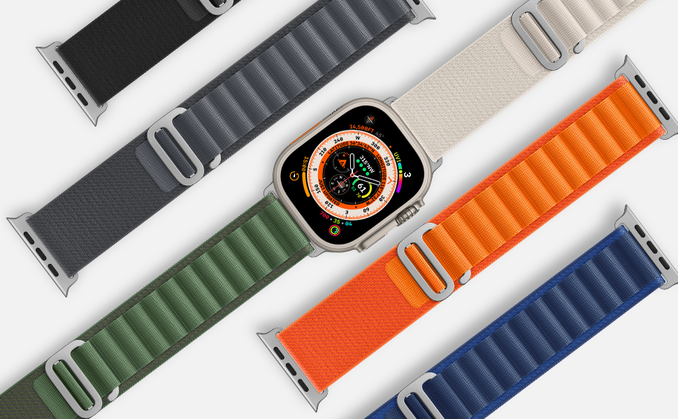 APPLE TRUE 49MM SCREW AND LOCK ALPINE LOOP ULTRA SMARTWATCH