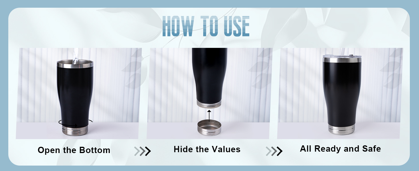 Water Bottle Diversion Safe