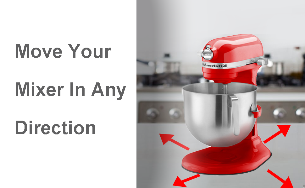 Mixer Slider Mover Sliding Mat for KitchenAid 58Qt Bowl