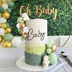 Mini Colorful Balls Cake Topper