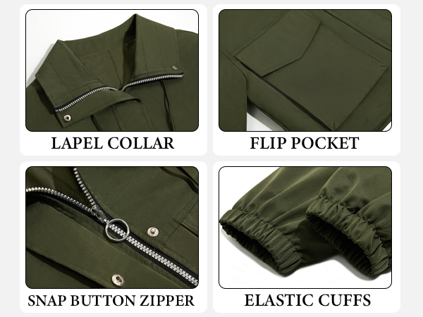 Amazon.com: Tankaneo Womens Cropped Jacket Zip Up