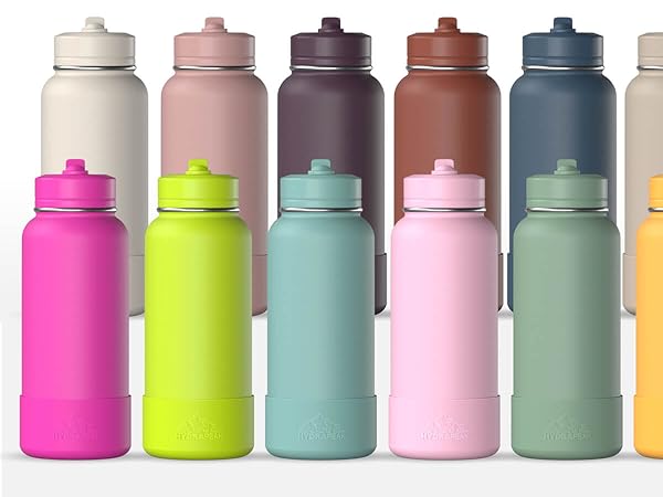 Amazon.com: Hydrapeak 32oz Sport Insulated Water Bottle with