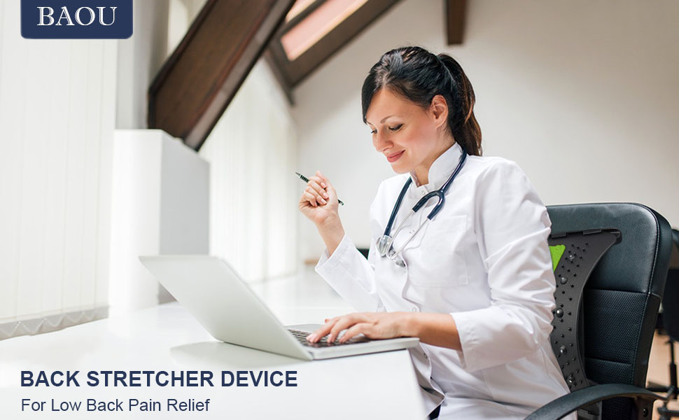 Back Cracker, 4 Level Back Stretcher, Lower Back Pain