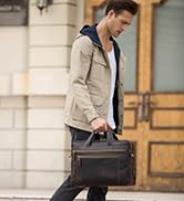 leather briefcase bag