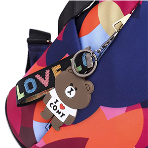 Teddy Keychain Bag