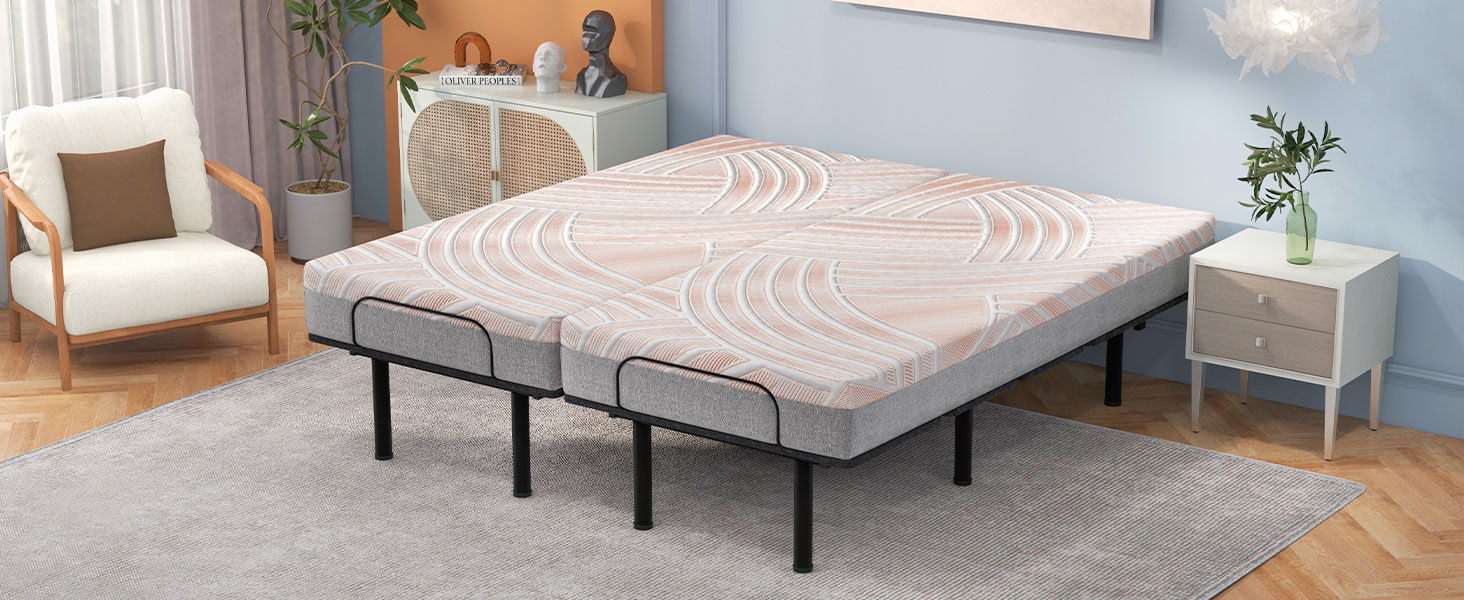 Giantex 8 Inch Mattress Twin XL, Copper Infused Memory Foam