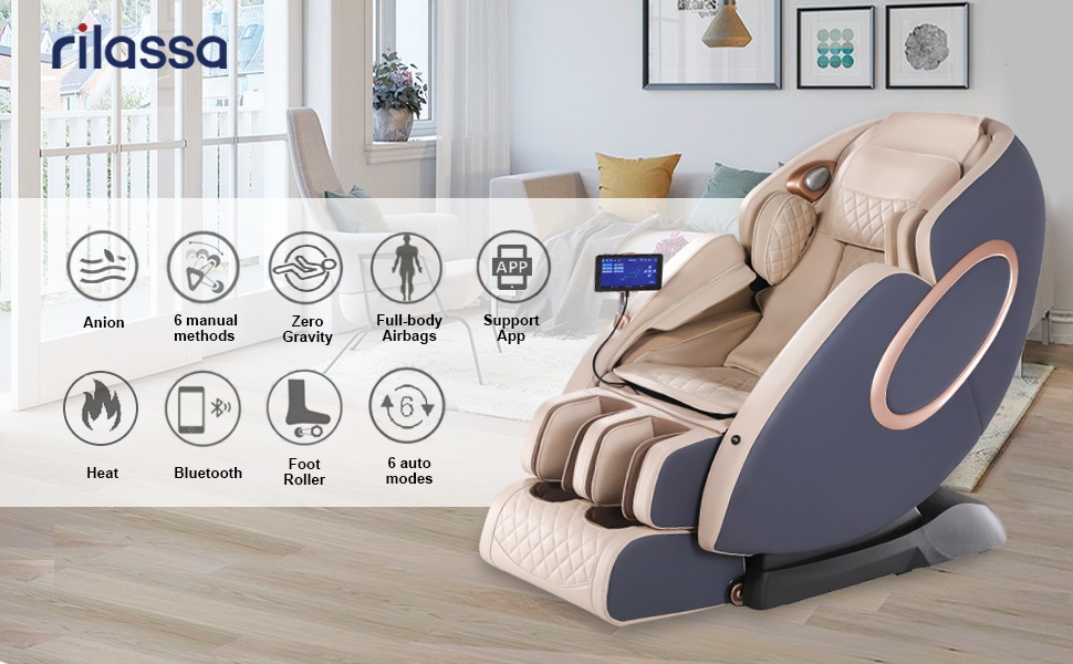 OWAYS Massage Chair,APP Controlled 4D Massage Chairs,SL