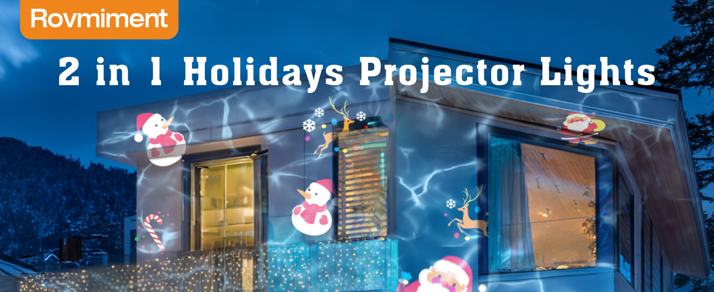 snow projector light