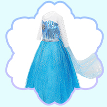 elsa dress up for girls 3-4