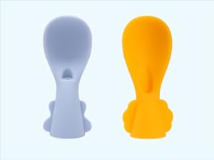 silicone toppers, gray, orange, baby-friendly