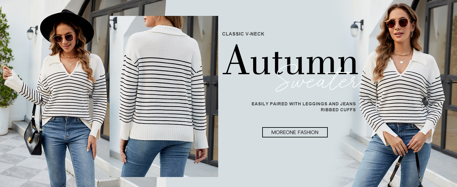 v neck sweater