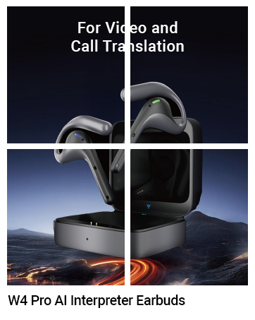 Amazon.com : Timekettle W4 Pro AI Interpreter Earbuds(Grey