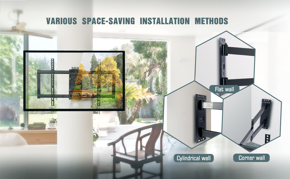 MOUNT Long Reach TV Wall Bracket Corner TV Bracket Wall Mount