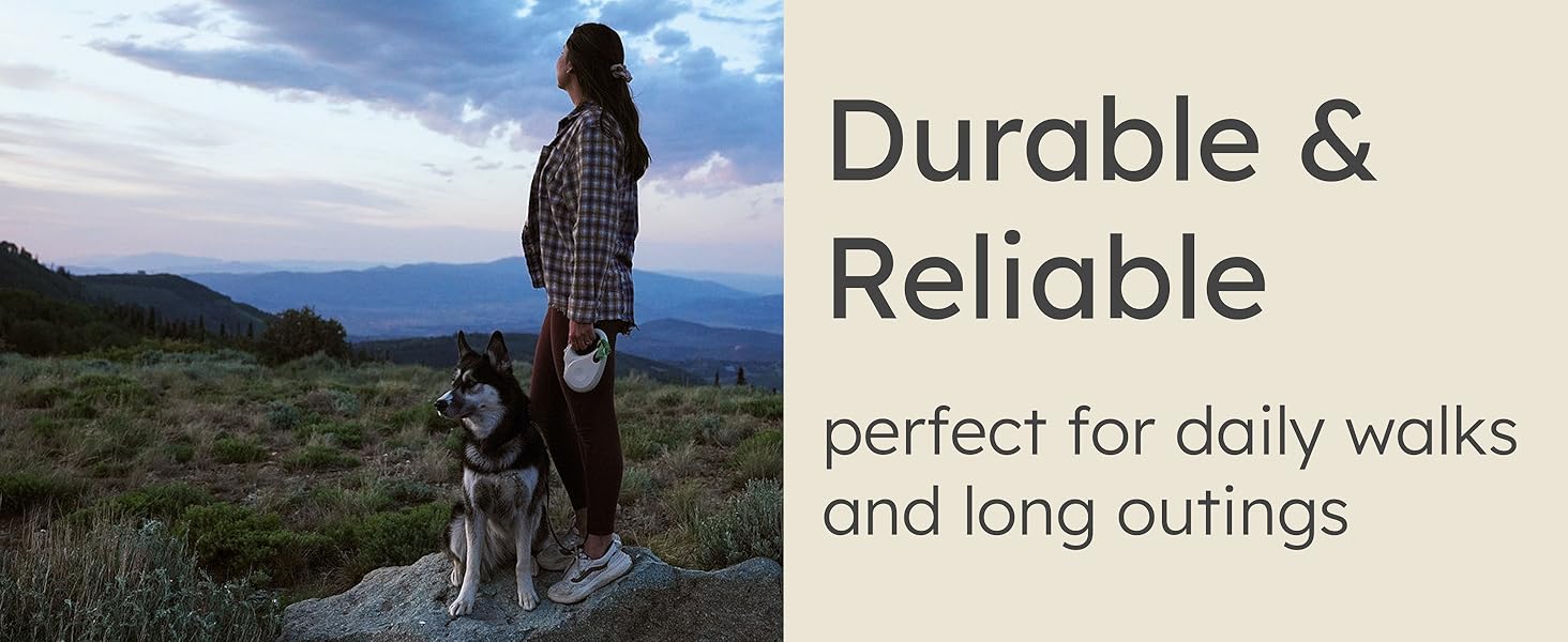 Tug oval retractable leash