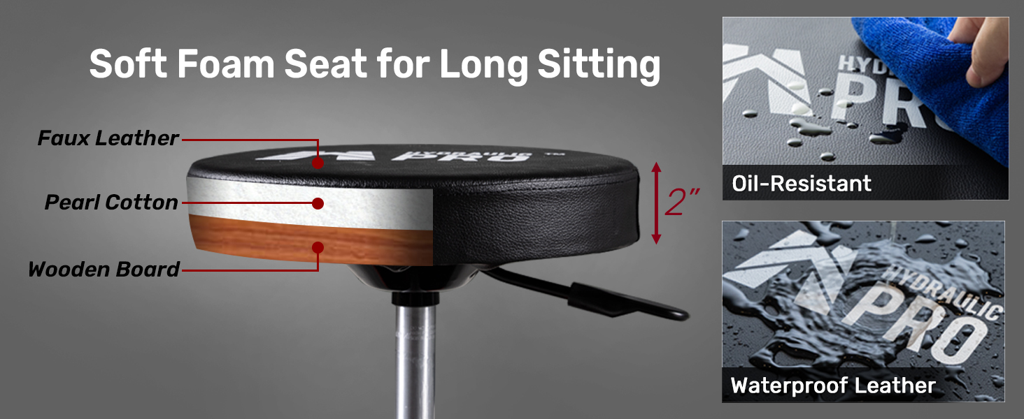 Rolling Mechanic Stool