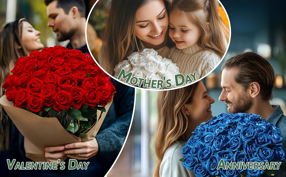 fake roses gift