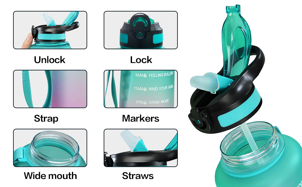 Bouteilles lavables au lave-vaisselle