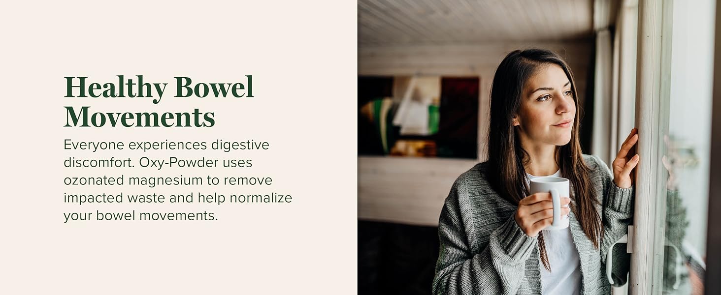 Oxypowder Health Bowel Movements